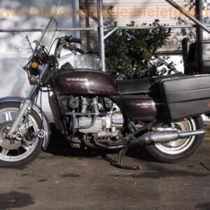 Honda GL1000 Goldwing rot-braun
