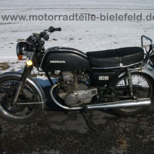Honda CB 200 Schwarz