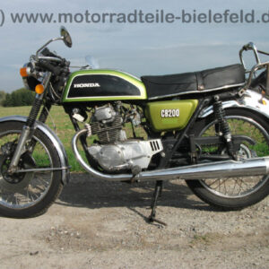Honda CB 200 Limegreen