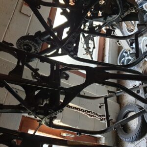 Kawasaki GPZ1100  ZXT10A Rahmen mit Brief