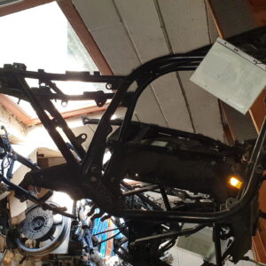 Kawasaki KZ650F Rahmen mit Brief