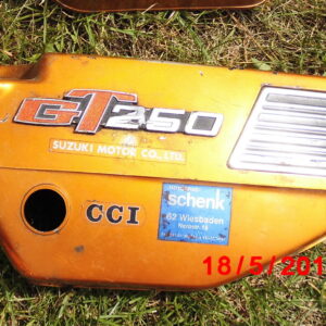 Seitenverkleidung candy gold  Suzuki GT 250 A-B