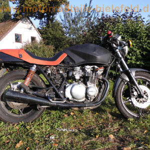Suzuki GS550M KATANA mit Original Auspuff