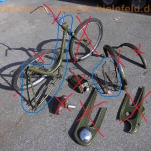 Triumph Knirps Rahmen und Gepäckträger