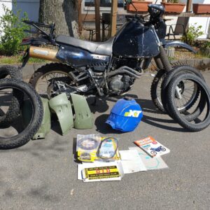 Honda XL 600 PD04 LM Tank Kettensatz Ersatzteile Parts